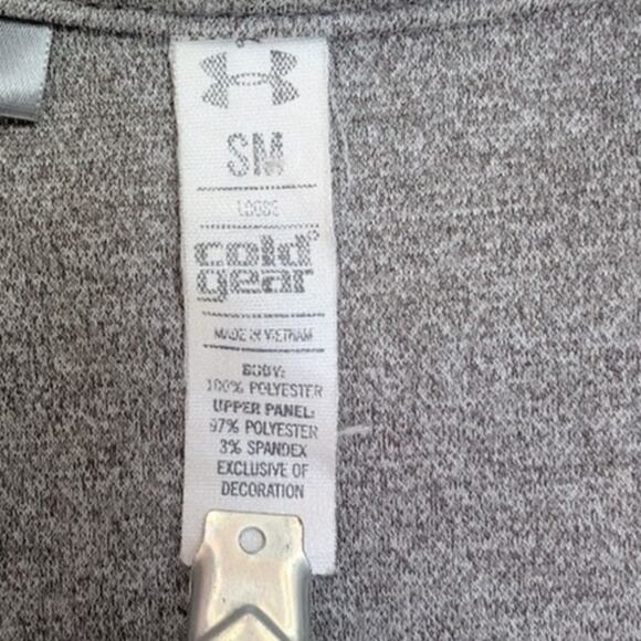 Under Armour Cold Gear Vest Storm 1 Women's Size Small Gray Water Resistant Gorp - Picture 6 of 10